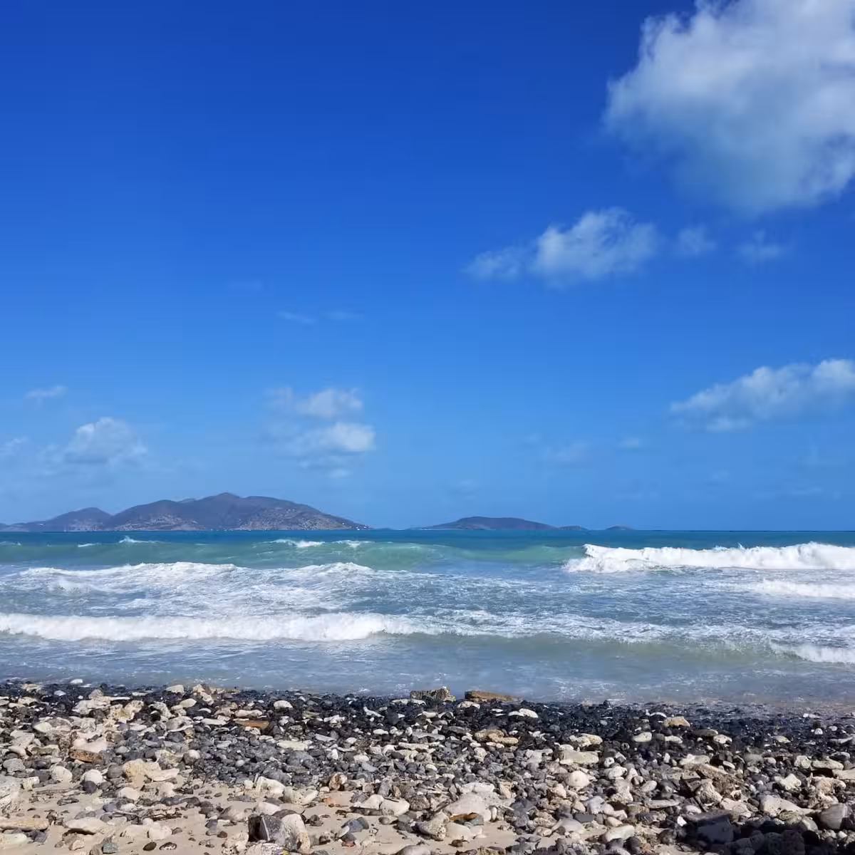 Tortola coastline